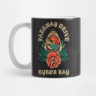 Parkway Drive Merch Byron Shark Mug